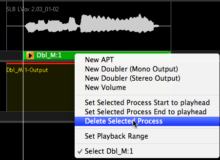 Doubler Delete Process